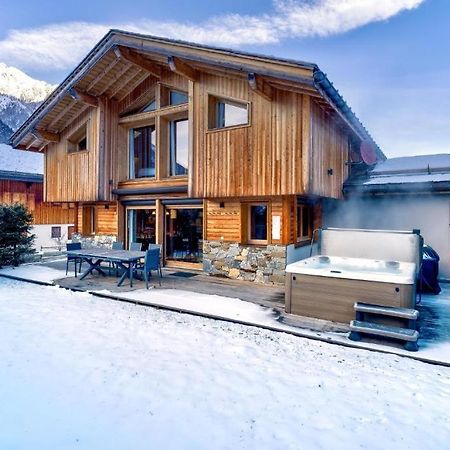 Luxury Chalet With Sauna, Hot Tub And Fireplace Villa Chamonix Ngoại thất bức ảnh