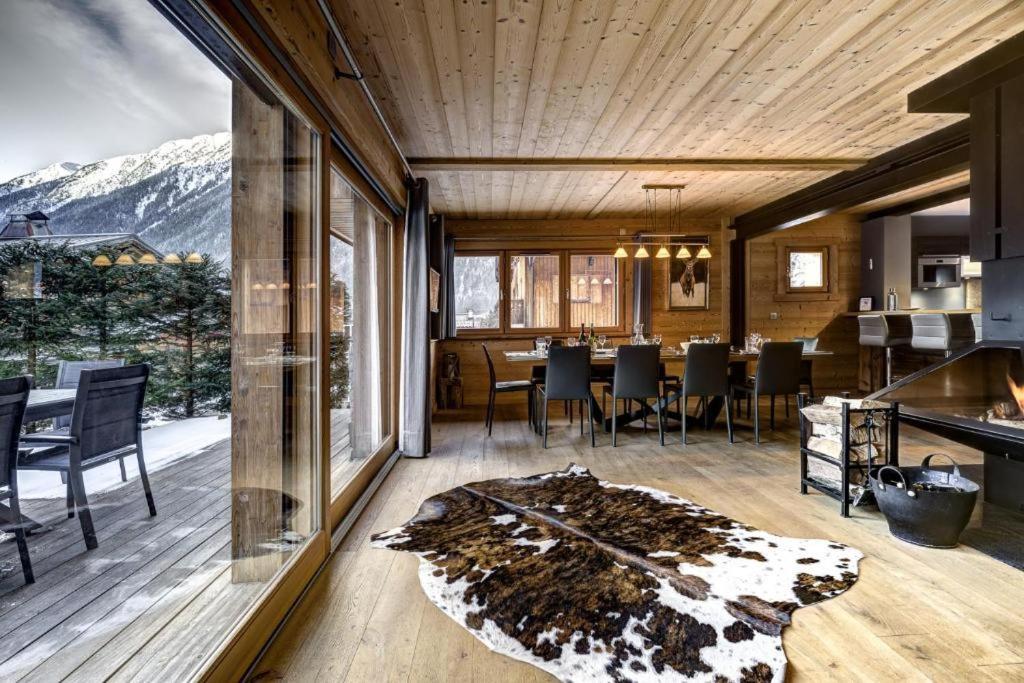 Luxury Chalet With Sauna, Hot Tub And Fireplace Villa Chamonix Ngoại thất bức ảnh